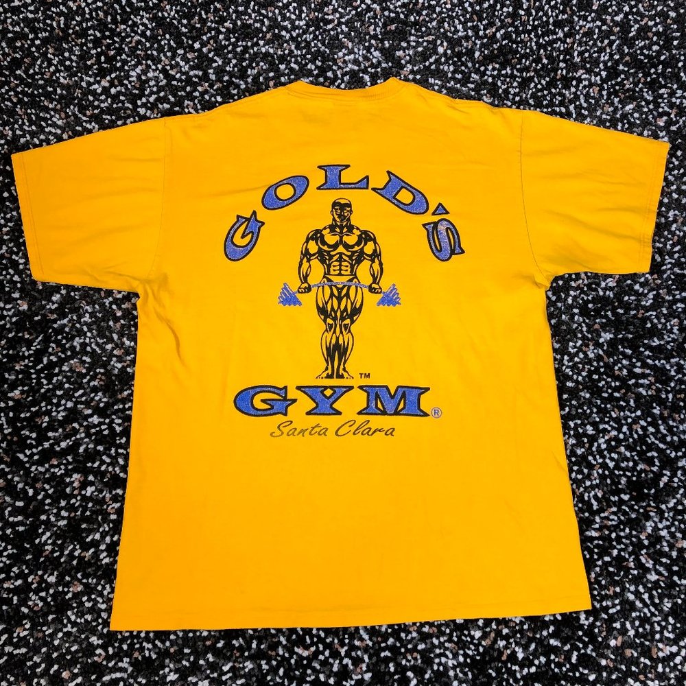 Vintage 80s 90s Golds Gym Santa Clara Shirt